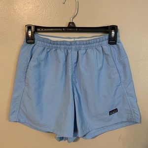 Light Blue Patagonia Drawstring Shorts Size XS